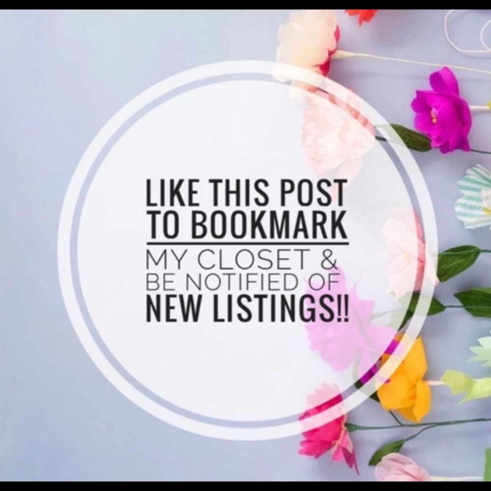 Like this post to be notified of newest-classic-trendy wardrobe sales!